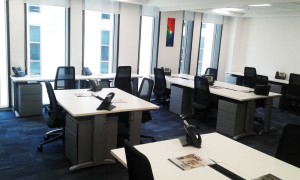 Open Office Layout without Cabin
