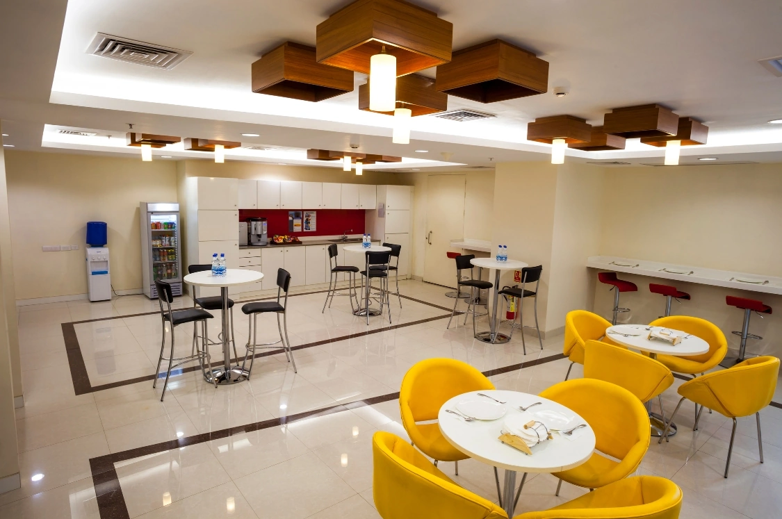 reception area in saket