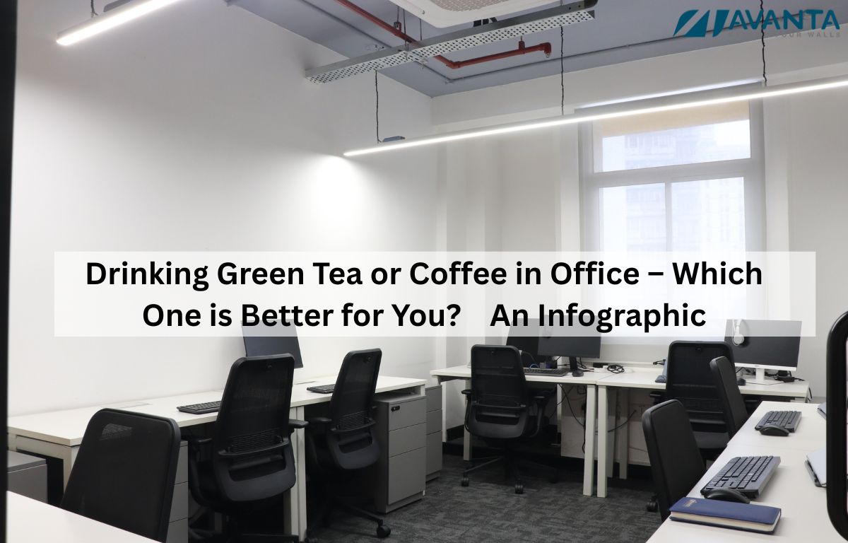 Drinking Green Tea or Coffee in Office – Which One is Better for You? An Infographic