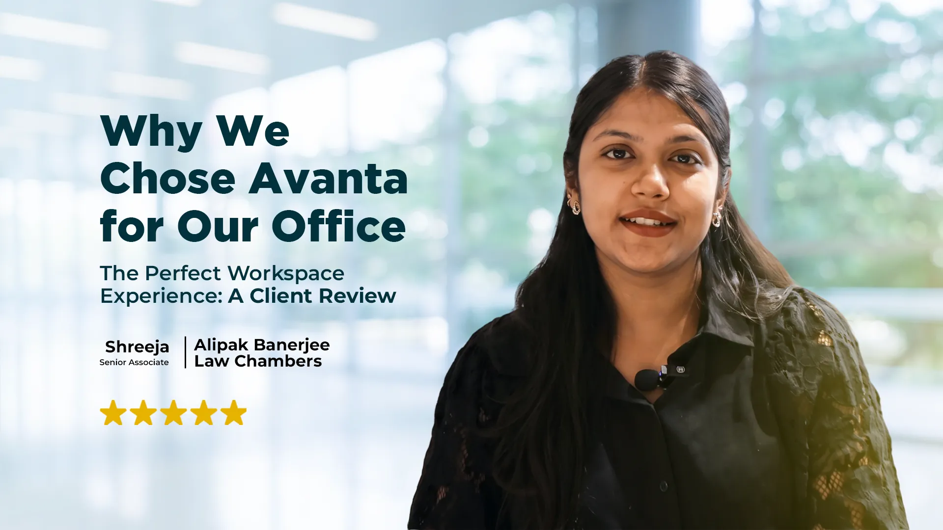 Why a Litigation & Arbitration Law Firm Chose Avanta Coworking?