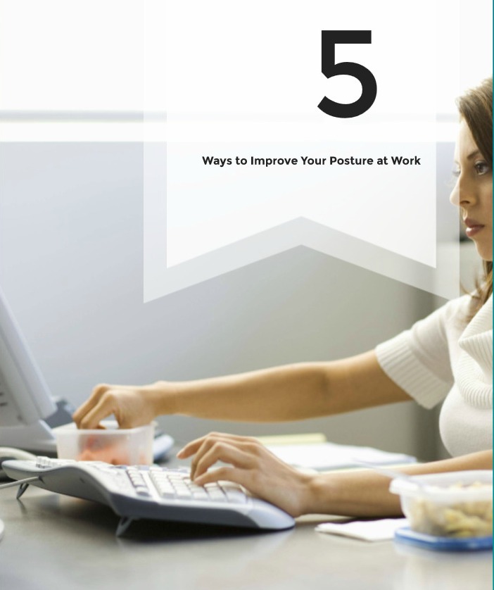 Five ways to improve your posture at work to restrict from physical pain
