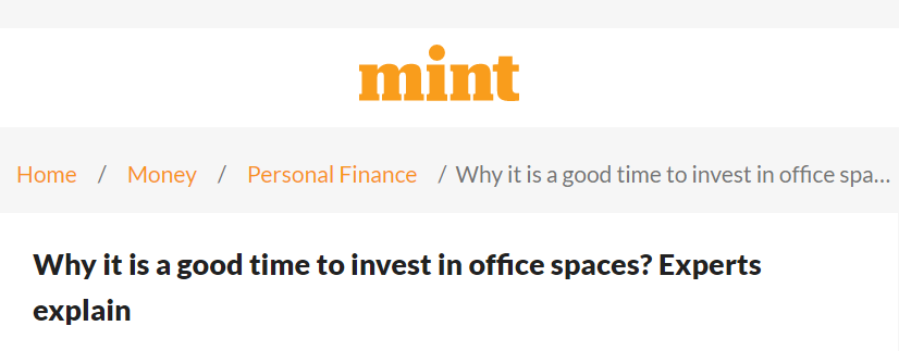 Why it is a good time to invest in office spaces? Experts explain