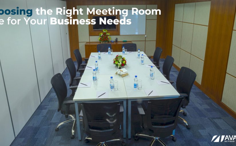 Choosing the right meeting room size